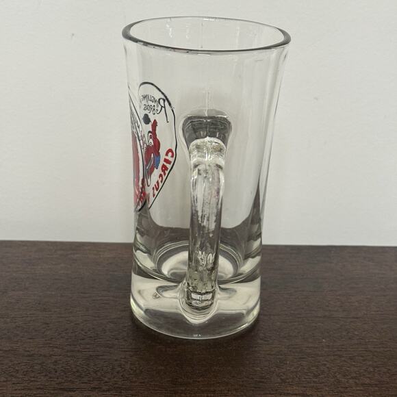 VTG RINGLING BROS. and BARNUM & BAILEY Circus World Glass Mug Stein Clown 1970's - Picture 3 of 15